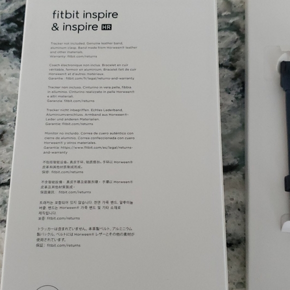 Fitbit inspire & inspire HR new with box - Picture 2 of 3